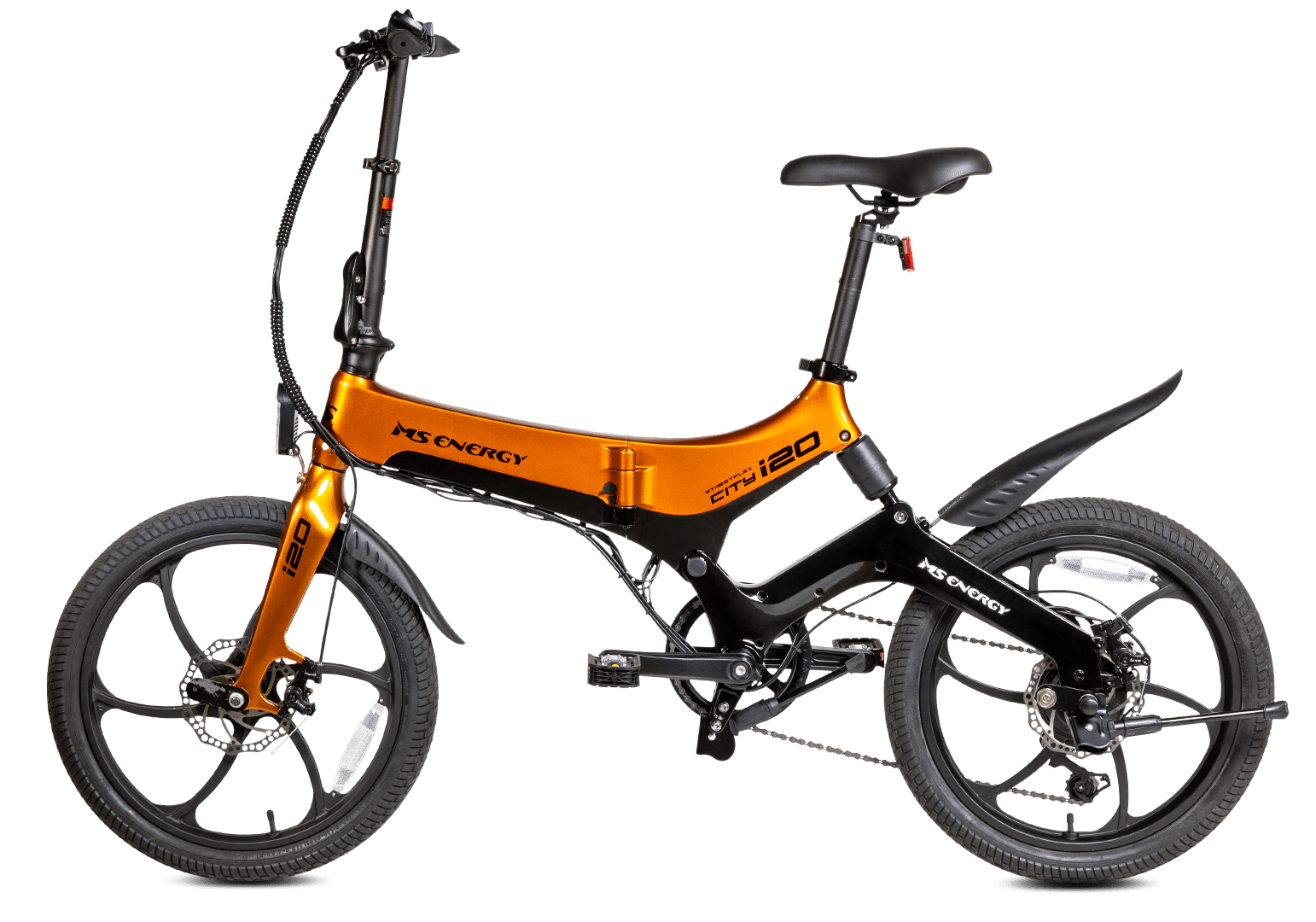 MS ENERGY eBike i20 Orange Black